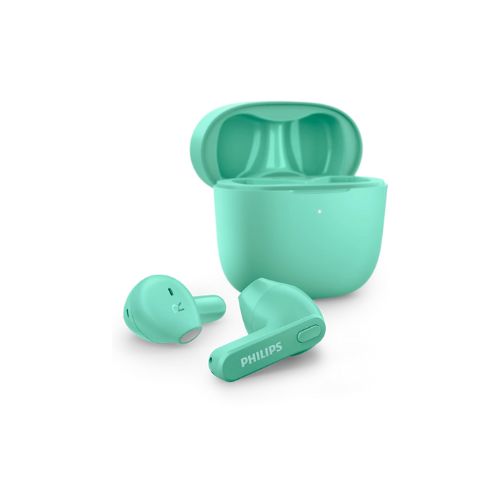 Audífonos Philips Inalámbricos Verde Agua TAT2236GR