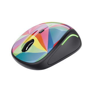 Trust mouse inalambrico multicolor - 22337