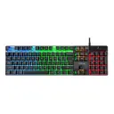 Teclado Trust Gamer GXT Azor RGB Español Negro 23823