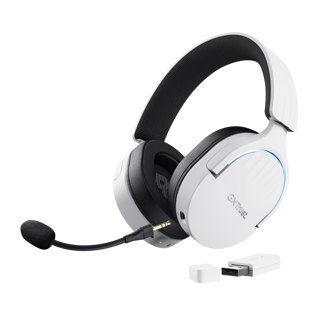 Trust audifonos inalambricos color blanco gaming - 25304
