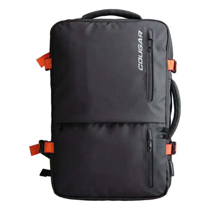 Mochila Cougar Vanguard 40L Negro/Naranja 3MVANNXB.0001
