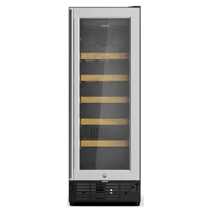 Vinera CHIQ 18 Botellas 1.9 Pies Negro