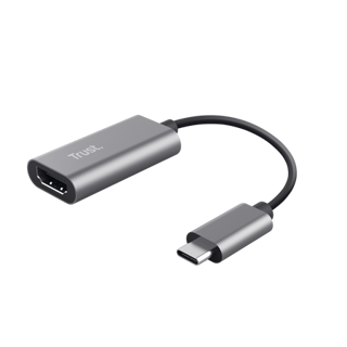 Trust adaptador USB-C a HDMI Ultra HD 4K multicanal - 23774