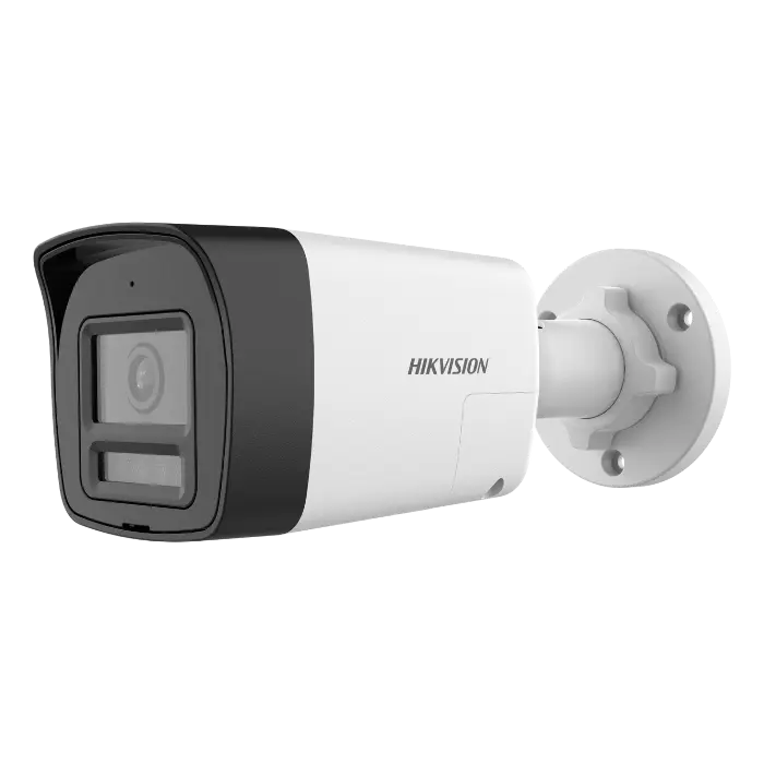 Cámara de Seguridad Hikvision - Surveillance camera - 2MP Two Way Audio & Siren Fi DS-2CE16D0T-LXTS