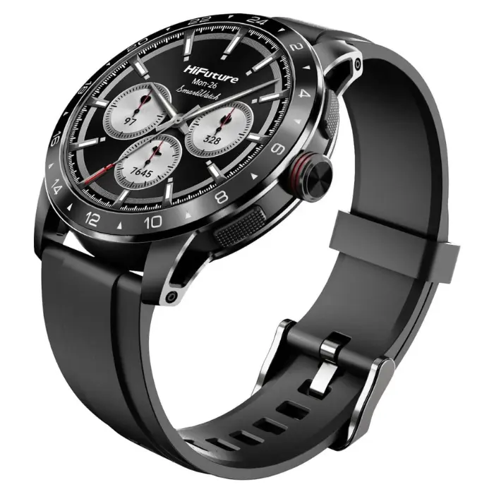 SmartWatch HiFuture FLEX 2 Monitoreo de Salud Notificaciones Inteligentes Negro