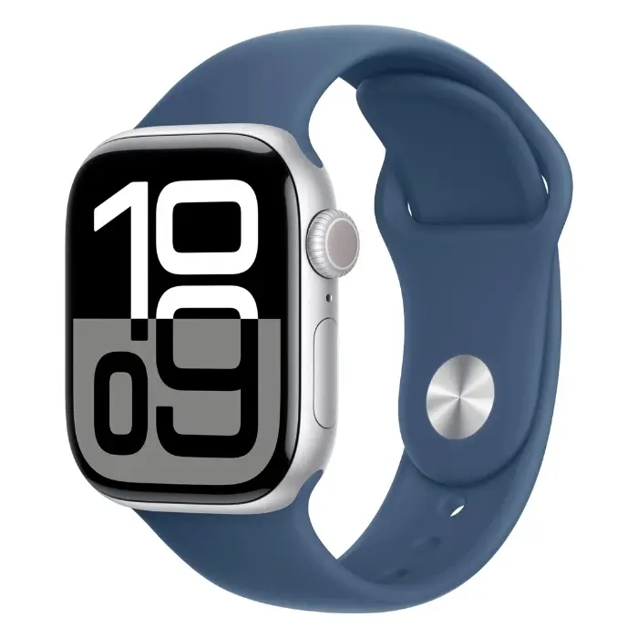SmartWatch Apple Watch Series 10 46mm S/M Azul Plata MWWL3LW/A