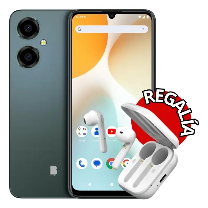 Celular BLU G64 LTE 256GB 4GB-RAM Verde