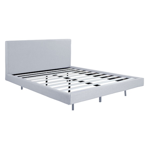 Cama Matrionial Barcelona Design Aurora Full Gris Clara FULL-BH-LG