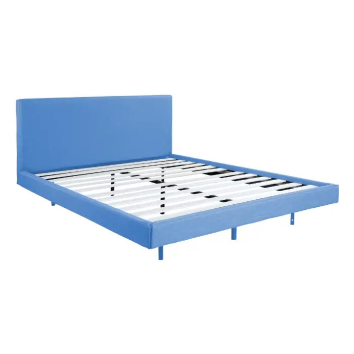 Cama Queen Barcelona Design Noa Queen Azul QUEEN-BH-BL