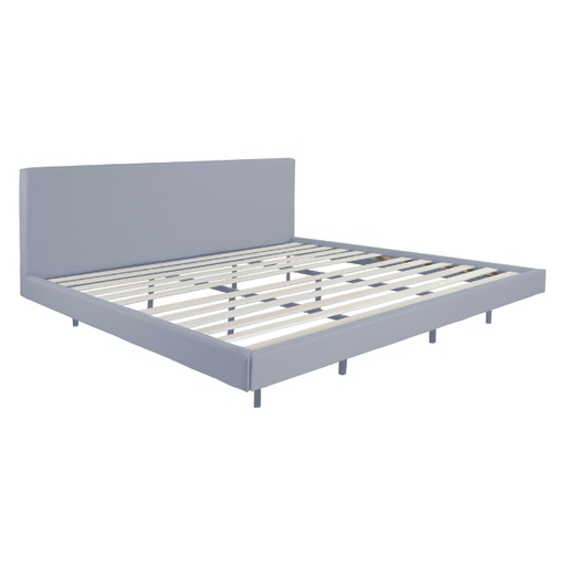 Cama King Barcelona Design Aurora King Gris Clara KING-BH-LG