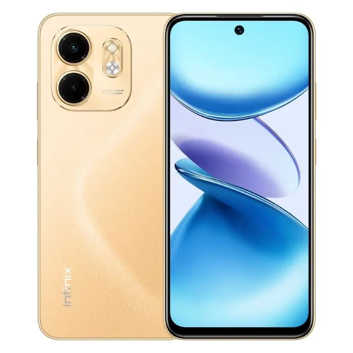 Celular Infinix Smart 9 LTE 128GB 6GB-RAM Dorado