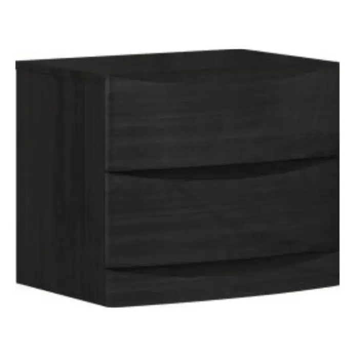 Mesa de Noche Barcelona Design Maresme Gris Oscuro TB325NE-GREY