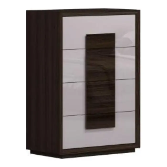 Cómoda Barcelona Design Sabadell 4 Cajones Roble/Gris RB857CA-BK