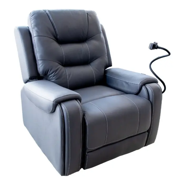 Sillón Reclinable Barcelona Design Eclipse Eléctrico 1 Plaza USB-A Negro F7061E-BK