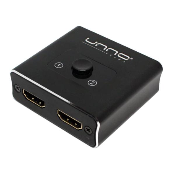 SWITCH UNNO TEKNO HDMI BIDIRECTIONAL HB1201BK