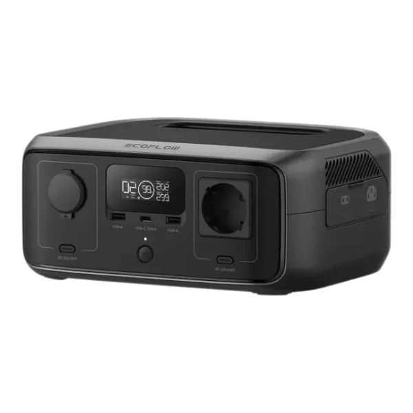 Batería de Arranque Portátil EcoFlow River 3 245Wh Negra