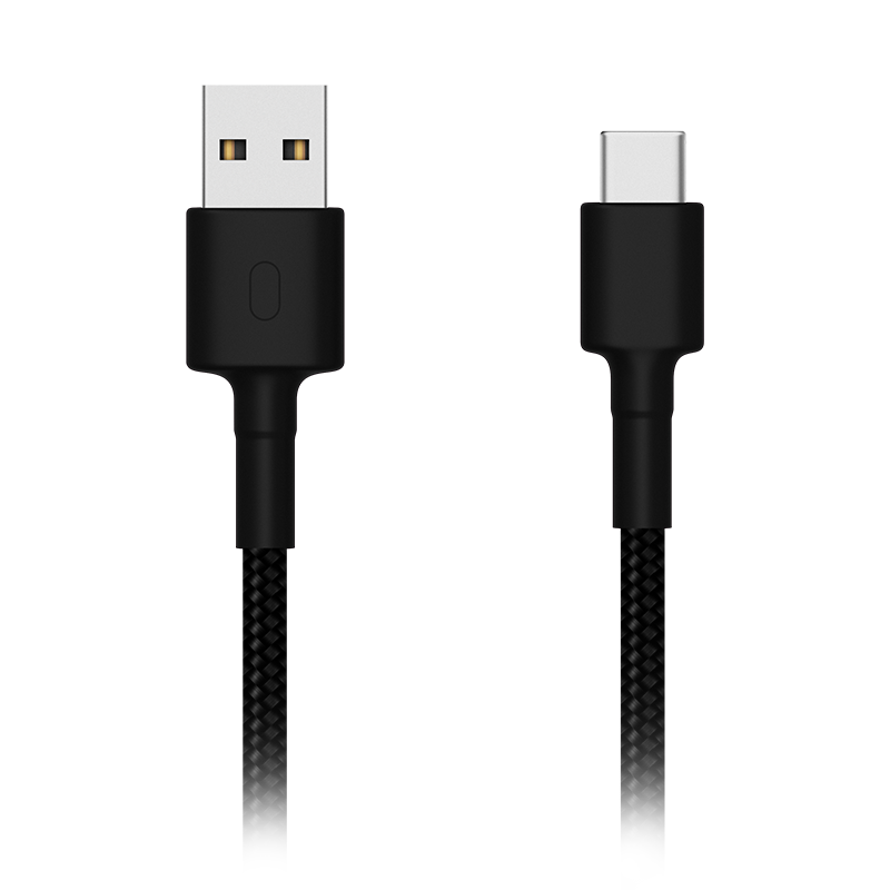 Cable Xiaomi Mi Type-C Braided Cable (1M) 18714 Black
