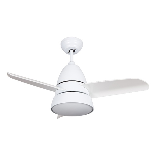 Ventilador de Techo American Electric Cirro White 36″ Luz LED 24W Blanco 308-WT