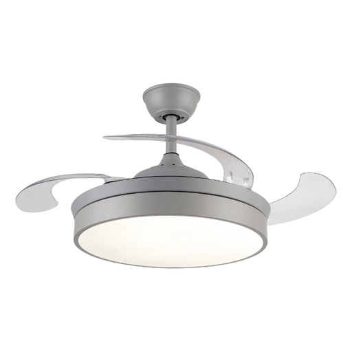 Ventilador de Techo American Electric Anemoi 52″ Luz LED 36W Gris 500YY-GREY