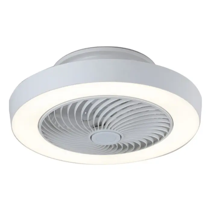 Ventilador de Techo American Electric Iliso Alba Luz LED 36W Dimerizable Blanco F-602