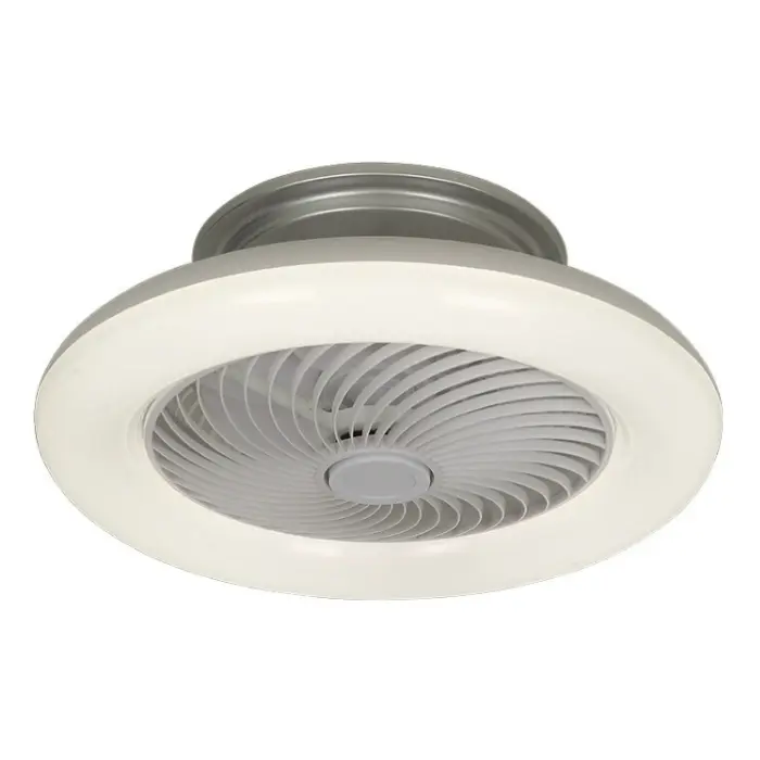 Ventilador de Techo American Electric Iliso White Luz LED 36W Atenuable Blanco PF-012