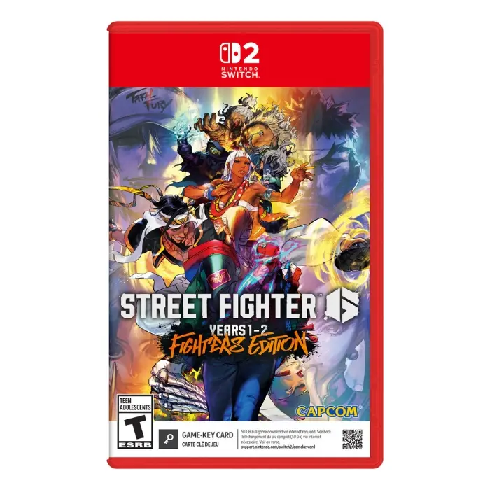 Juego Nintendo Switch 2 Street Fighter 6 Years 1-2 Fighters Edition