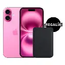 Celular Apple iPhone 16 5G 128GB 8GB-RAM Rosa