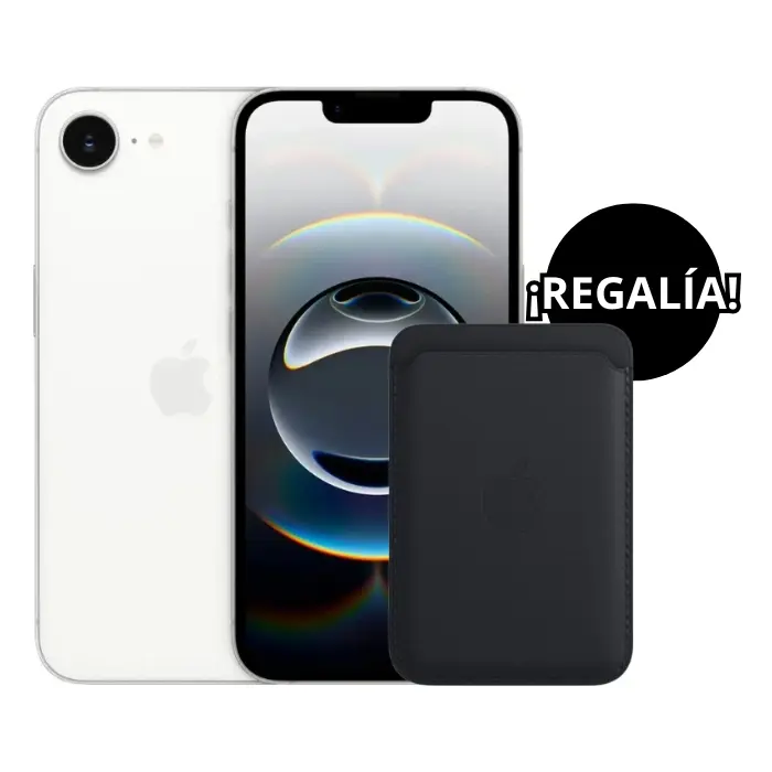 Celular Apple iPhone 16e 5G 128GB 8GB-RAM Blanco