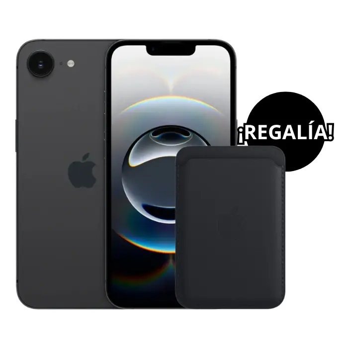Celular Apple iPhone 16e 5G 128GB 8GB-RAM Negro