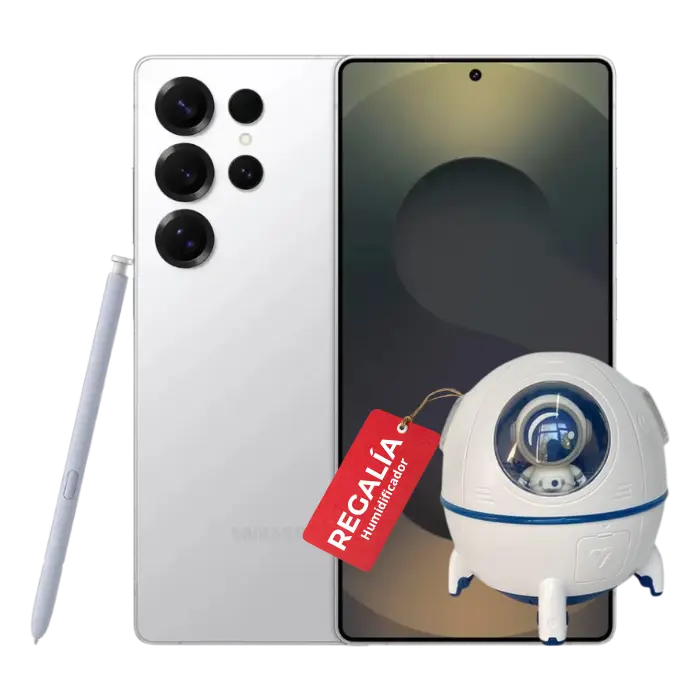 Celular Samsung Galaxy S25 Ultra 5G 512GB 12GB-RAM Blanco Plata Titanio