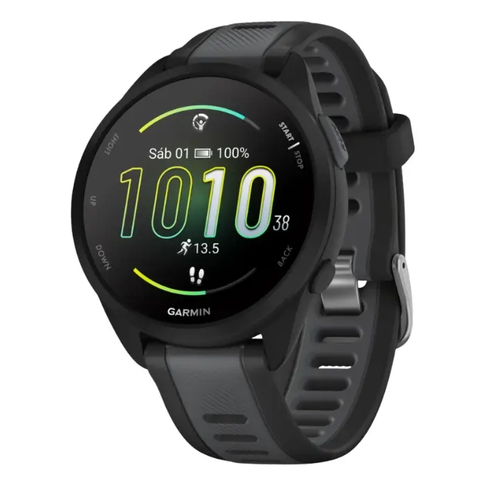 SmartWatch Garmin Forerunner 165 43mm Negro 010-02863-20