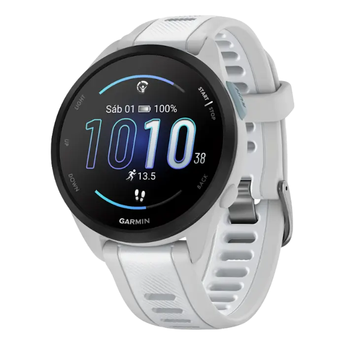 SmartWatch Garmin Forerunner 165 43mm Blanco 010-02863-21