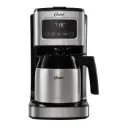 Coffee Maker Oster Programable 8 Tazas Pantalla Táctil Plateado BVSTDC4404