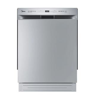 Midea lavaplatos empotrable 14 servicios color silver MDWPS1401KSS