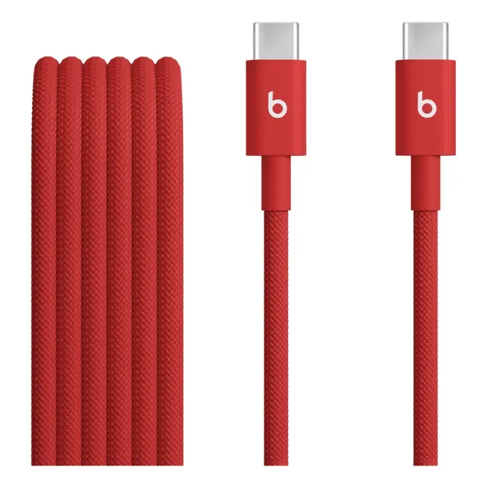Cable de Carga Apple Beats USB-C a USB-C 1.5mts Rapid Red MDGF4LL/A