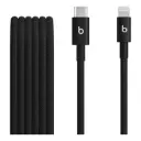 Cable de Carga Apple Beats Lightning a USB-C 1.5mts Bolt Black MDGK4LL/A