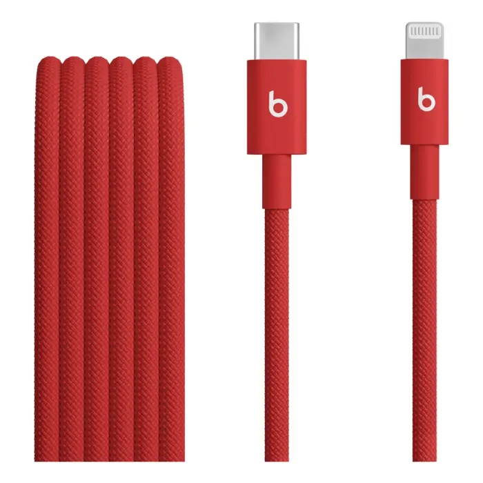 Cable de Carga Apple Beats Lightning a USB-C 1.5mts Rapid Red MFEH4LL/A