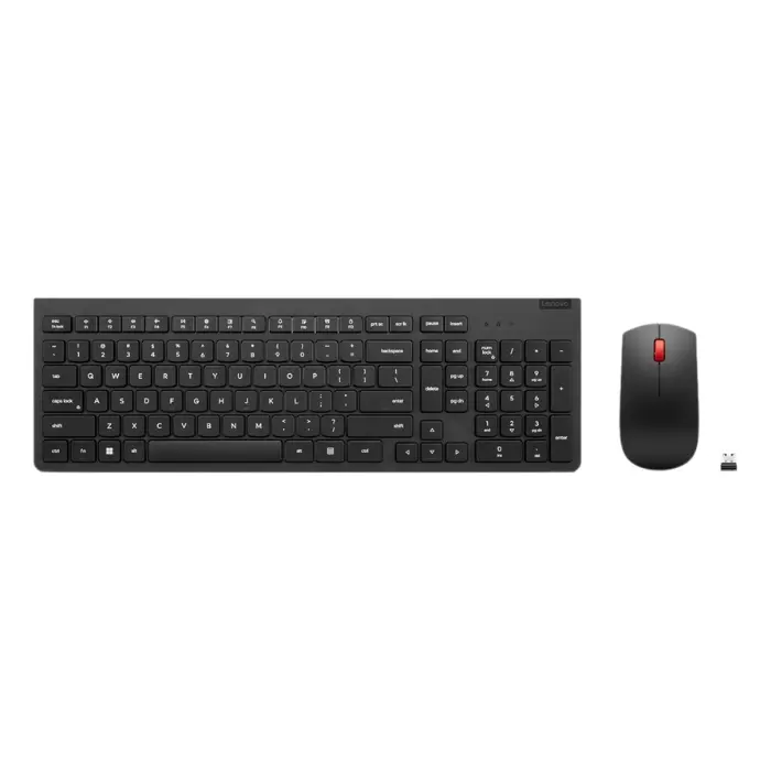 Kit Teclado y Mouse Lenovo Essential Gen 2 Inalámbricos USB-A Negros 4X31R64500