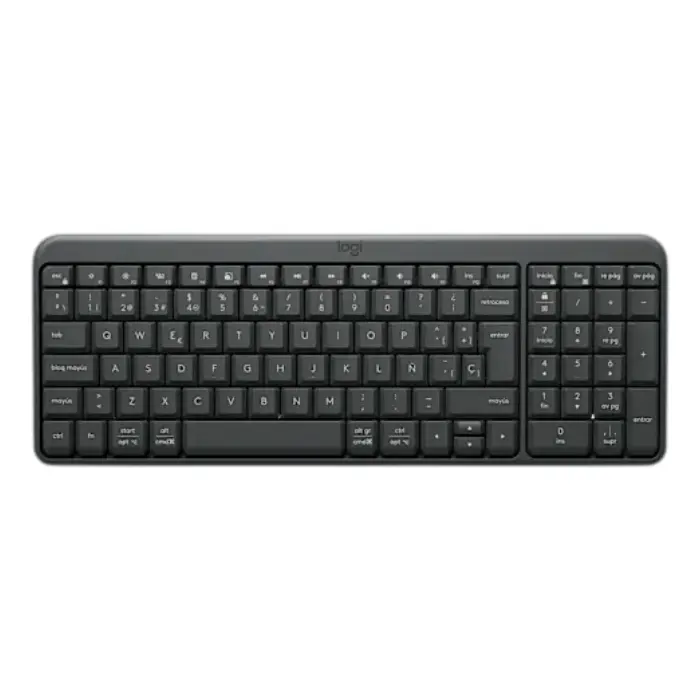 Teclado Logitech K250 Compact Inalámbrico Bluetooth Negro 920-013445