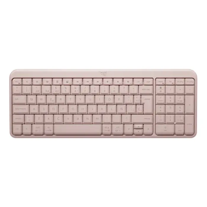 Teclado Logitech K250 Compact Inalámbrico Bluetooth Rosa 920-013447