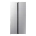 Refrigeradora Hisense Side By Side 15.6p³ Sin Escarcha Plateada RS3P428NEDA1