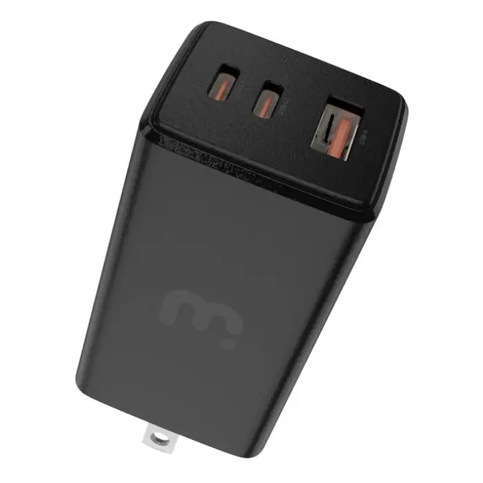 Adaptador de Corriente MyBat Pro 100W GaN 4 Puertos USB-C/USB-A Negro RCGTRAC27BK
