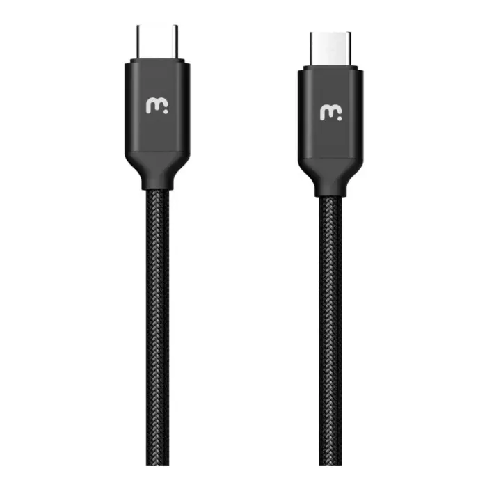 Cable de Carga MyBat Pro USB-C a USB-C 3mts Negro USBCDATACABLE431