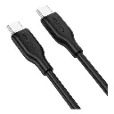 Cable de Carga MyBat Pro USB-C a USB-C 1mts Silicon Negro RCBCCMO07B10