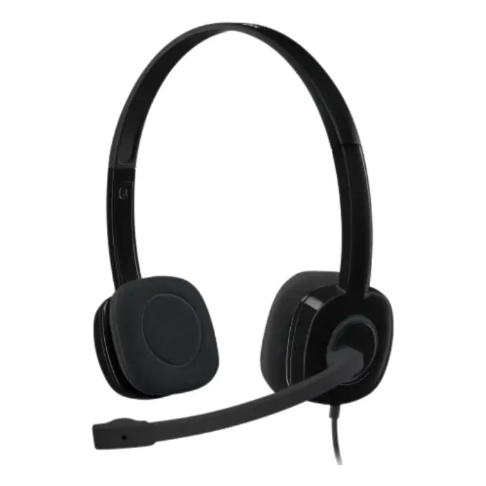 Headset Logitech H151 Stereo Alámbrico USB-A Negro 981-000587