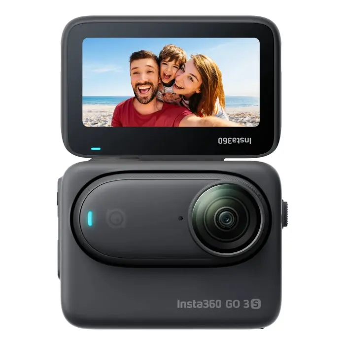 Cámara de Acción Insta360 Go 3S 4K 128GB Standard Edition Negra CINSAATA