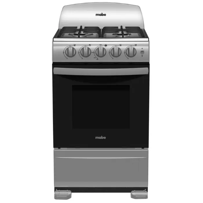 Cocina Mabe a Gas 20 pulgadas 51cm Plateado EMA5110SG1