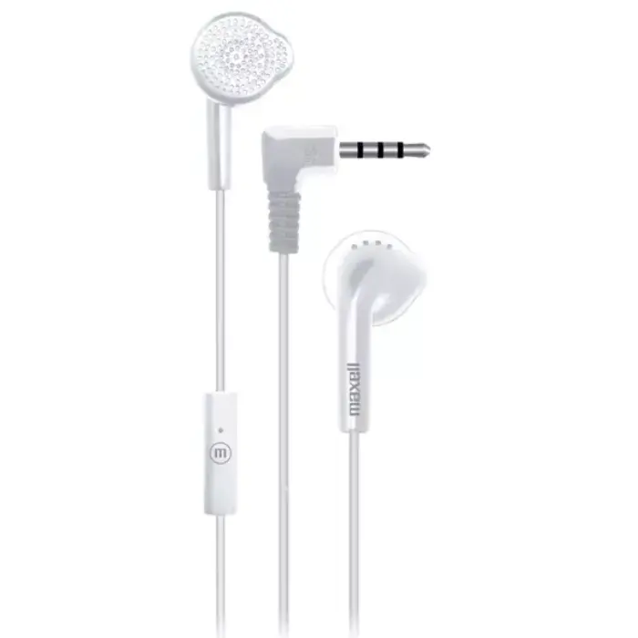 Audífonos Maxell EB-MIC Estereo Blanco 347361 