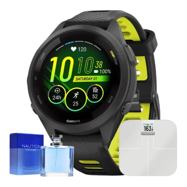 Combo SmartWatch Garmin Forerunner 265S 42mm + Báscula Inteligente Garmin Index S2 Smart Scale