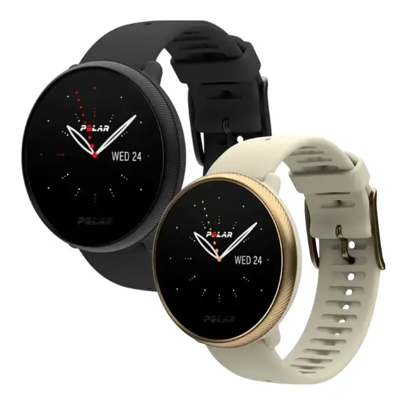 Combo SmartWatch Polar Ignite 2 43mm Negro 90085182 + SmartWatch Polar Ignite 2 43mm Champaña 90085185